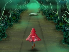 Peli Cerise Hood Run Through the Woods