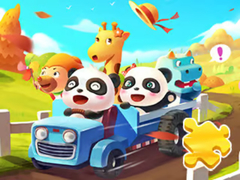 Peli Jigsaw Puzzle: Baby Panda Autumn