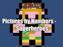 Peli Pictures by Numbers - Superheroes