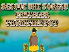 Peli Rescue the Forest Traveler from Fire Pot