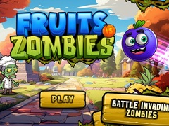 Peli Fruits vs Zombies