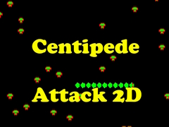 Peli Centipede Attack 2D