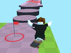 Peli Obby: Skateboard Race