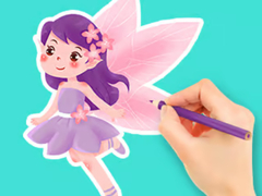 Peli Coloring Book: Flower Fairy
