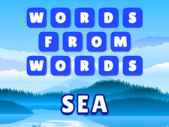 Peli Words from words: Sea