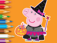 Peli Coloring Book: Peppa Pig Halloween