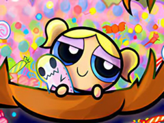 Peli Jigsaw Puzzle: Powerpuff Girl Halloween