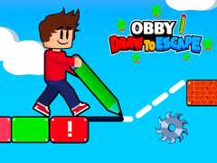 Peli Obby Draw to Escape