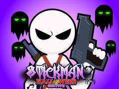Peli Stickman Halloween Survive
