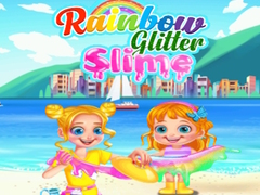 Peli Rainbow Glitter Slime