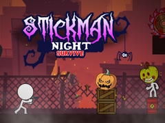 Peli Stickman Night Survive