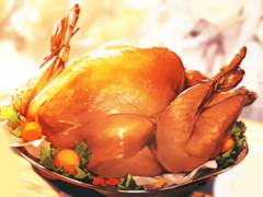 Peli Jigsaw Puzzle: Thanksgiving Harvest Dinner