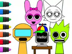 Peli Coloring Book: Sprunki Incredibox