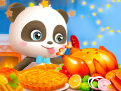 Peli Jigsaw Puzzle: Little Panda Thanksgiving Feast