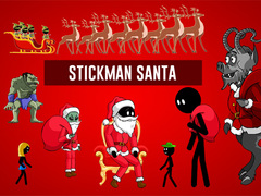 Peli Stickman Santa