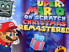 Peli Super Mario on Scratch Christmas Remastered