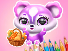 Peli Coloring Book: Fluffy Picnic