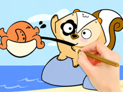 Peli Coloring Book: Fishing Surprise