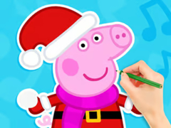 Peli Coloring Book: Peppa Pig Snowman