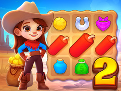 Peli Wild West Match 2: The Gold Rush