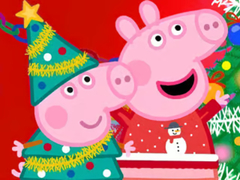 Peli Jigsaw Puzzle: Peppa Pig Christmas Preparation