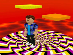Peli Roblox: Parkour Lava