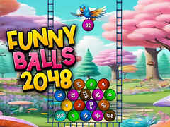 Peli Funny Balls 2048