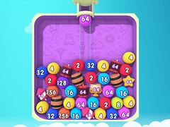 Peli Bubble Merge 2048