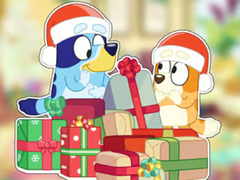 Peli Jigsaw Puzzle: Bluey Christmas Unboxing
