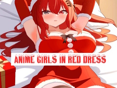 Peli Anime Girls In Red Dress Tile Puzzle