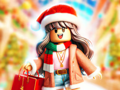 Peli Jigsaw Puzzle: Roblox Christmas Mall