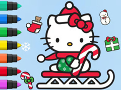 Peli Coloring Book: Hello Kitty Christmas