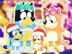 Peli Jigsaw Puzzle: Bluey Family Xmas Eve
