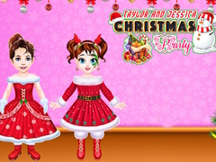 Peli Taylor And Jessica Christmas Party