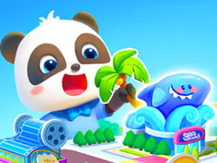 Peli Jigsaw Puzzle: Baby Panda's Dream Town