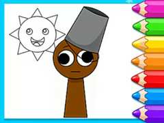 Peli Coloring Book: Sprunki Brud