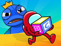 Peli Hide And Seek Blue Monster