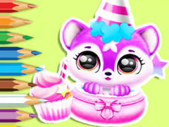 Peli Coloring Book: Baby Fluff's Birthday