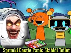 Peli Sprunki Castle Panic Skibidi Toilet