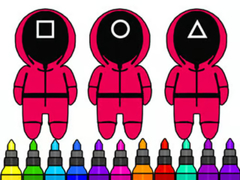 Peli Coloring Book: Squid Game Mask