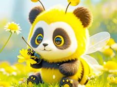 Peli Jigsaw Puzzle: Panda Bee