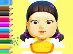 Peli Coloring Book: Squid Game Doll