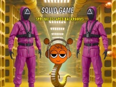 Peli Squid Game Sprunki Escaped Backrooms
