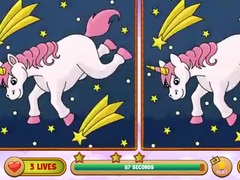 Peli Unicorn Find The Differences