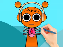 Peli Coloring Book: Sprunki Horror Oren