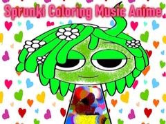 Peli Sprunki Coloring Music Anime