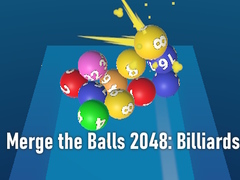 Peli Merge the Balls 2048: Billiards!