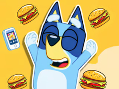 Peli Jigsaw Puzzle: Burger Dog Bluey