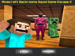 Peli Minecraft Backrooms Squid Game Escape 2