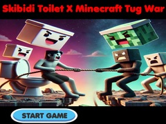 Peli Skibidi Toilet X Minecraft Tug War